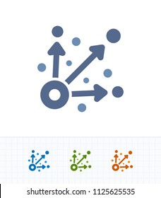 Specific Targets - Contrast Imprint Icons. A professional, pixel-aligned icon.
