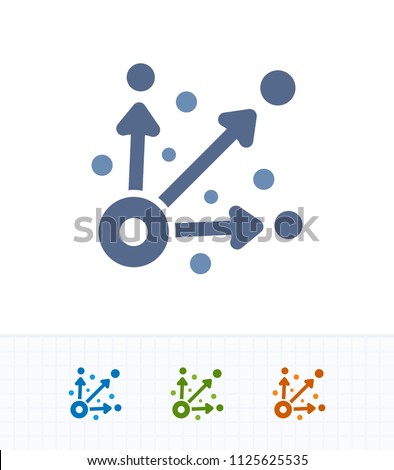 Specific Targets - Contrast Imprint Icons. A professional, pixel-aligned icon.