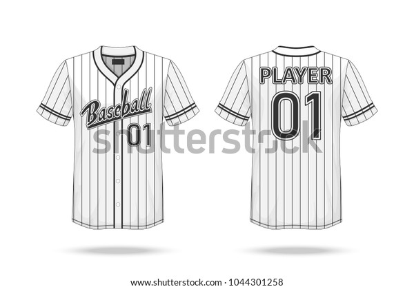 Download Specification Baseball T Shirt Mockup Isolated Stock Vector (Royalty Free) 1044301258