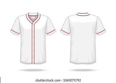 baseball jersey plain white