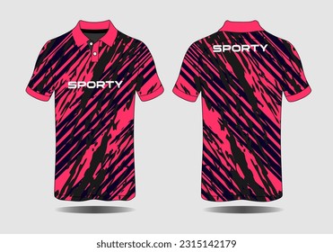 Specification Soccer Sport , Esport Gaming T Shirt Jersey template. mock up uniform . Vector Illustration design