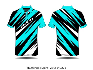 Specification Soccer Sport , Esport Gaming T Shirt Jersey template. mock up uniform . Vector Illustration design