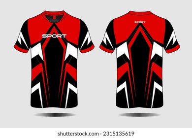 Specification soccer sport , esports gaming t shirt jersey template.