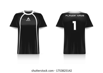 Tshirt Sport Design Template Soccer Jersey Stock Vector (Royalty Free ...