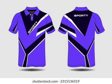 Specification Soccer Sport mockup , Esports Gaming T Shirt Jersey template. mock up uniform . Vector Illustration design