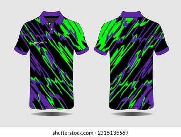 Specification Soccer Sport mockup , Esports Gaming T Shirt Jersey template. mock up uniform . Vector Illustration design