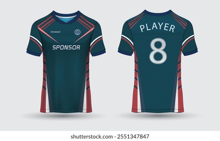 Specification Soccer Sport mockup , Esports Gaming T Shirt Jersey template