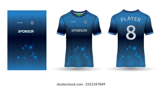 Specification Soccer Sport mockup , Esports Gaming T Shirt Jersey template