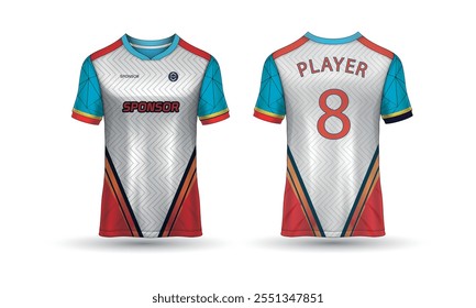 Specification Soccer Sport mockup , Esports Gaming T Shirt Jersey template