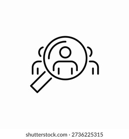 specified search icon sign vector