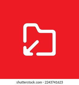 Specify folder line icons, drawing resource templates, and vector illustrations.