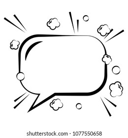 speck bubble empty clouds comic chat image