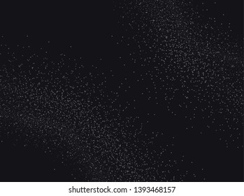 Speckle Background. Dust and Grit vintage texture in black and white.