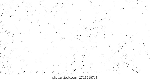 Textura de punto de grano moteado con efecto de ruido de socorro. Papel blanco grunge patrón con polvo, arena y suciedad superpuesta. Ilustración vectorial sobre fondo aislado. eps 10