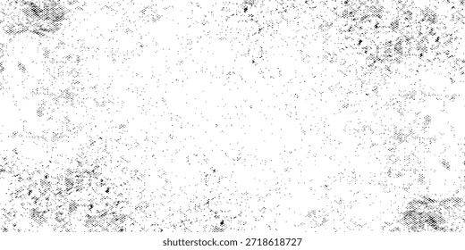 Textura de punto de grano moteado con efecto de ruido de socorro. Papel blanco grunge patrón con polvo, arena y suciedad superpuesta. Ilustración vectorial sobre fondo aislado. eps 10