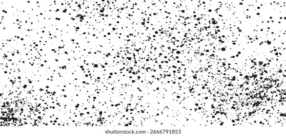 Speckle Korn Punkt weißes Papier Rauschen Textur mit Distress-Effekt Vektorgrafik Muster Hintergrund. Alte Wand Textur Muster von Kratzern Chips Scuffs Vintage getragen Oberfläche Staub Korn Textur weiß
