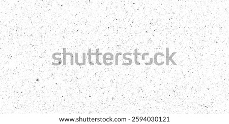 Speckle grain dot white paper noise texture with distress effect vector illustration pattern background. Dirty or dust film grain speck grit grunge overlay on white background grain noise particles.