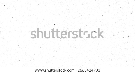 Speckle grain dot white paper noise texture with distress effect vector illustration pattern background. Dirty or dust film grain speck grit grunge overlay on white background grain noise particles.