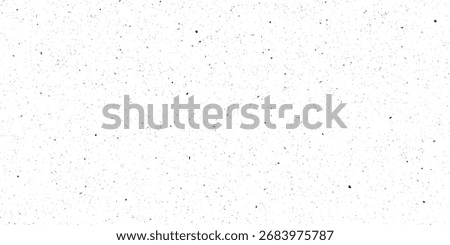 Speckle grain dot white paper noise texture distress effect vector illustration pattern background. Dirty or dust film grain speck grit grunge overlay on white background grain noise particles.