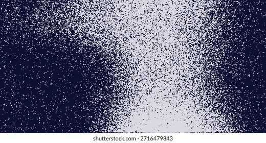 Fundo manchado, branco, azul escuro, gradiente, partículas dispersas, design gráfico