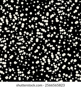 Speckled Dots Decorative seamless pattern. Repeating background. Tileable wallpaper print.