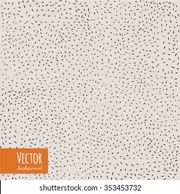 Speckled Grunge Texture in vector. Specks and scratches seamless pattern.