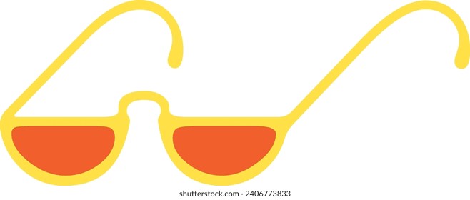 Espectáculo para la Ilustración del vector de vacaciones en la playa