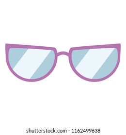 spectacles graphic vector illustration Icon