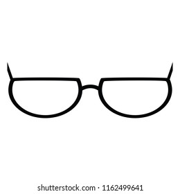 spectacles graphic vector illustration Icon