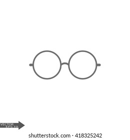 spectacles icon. Glasses icon.