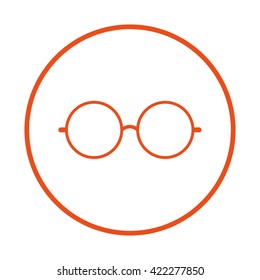 spectacles icon. Glasses icon.
