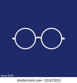 spectacles icon. Glasses .