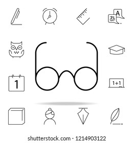 spectacles icon. school icons universal set for web and mobile