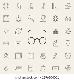 spectacles icon. school icons universal set for web and mobile