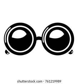 Spectacles icon. Simple illustration of spectacles vector icon for web