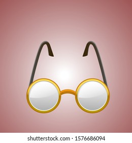 spectacles illustration design, spectacles vector isolated design.