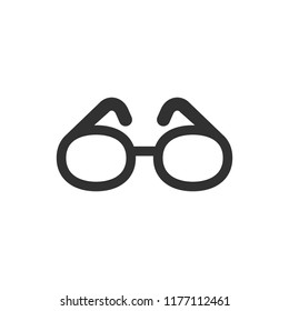 spectacles. monochrome icon