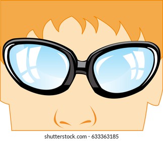 Spectacles on person