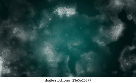 Spectacular abstract white smoke isolated color dark blue background