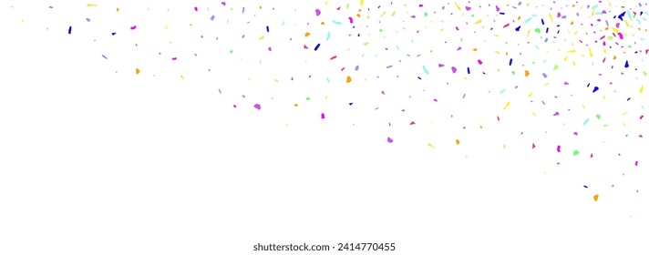 Spectacular Grain Happy Vector Transparent Panoramic Background. Cheerful Transparent Round Backdrop. Colorful Polka Fun Card. Saturated Dust Independence Pattern.