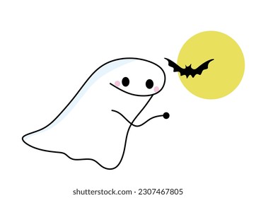 Spectral Shenanigans: The Mischievous Meme Flork Ghost"