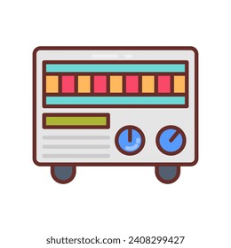 Spectrometer icon in vector. Illustration