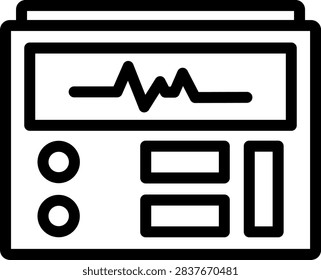 Spectrometer Vector Design Icon Style