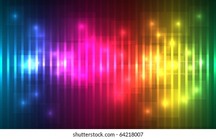 spectrum background. EPS 10