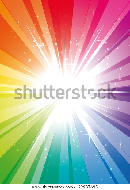 Spectrum Burst 1 Stock Vector (Royalty Free) 129987695 | Shutterstock