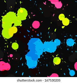 spectrum color seamless blot texture