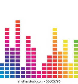 spectrum colorful music volume