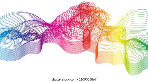 Spectrum Colourful Wave 
