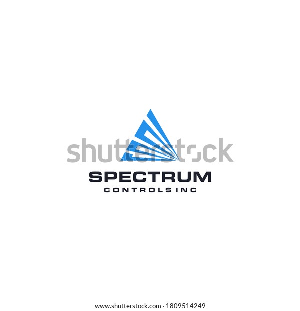 Spectrum Controls Inc Logo Design Concept Stock Vector (Royalty Free ...