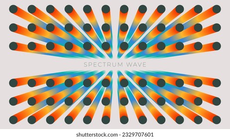 spectrum design abstract modern poster banner geometric wallpaper